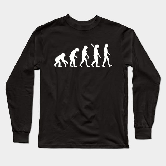 Evolution Long Sleeve T-Shirt by Designzz